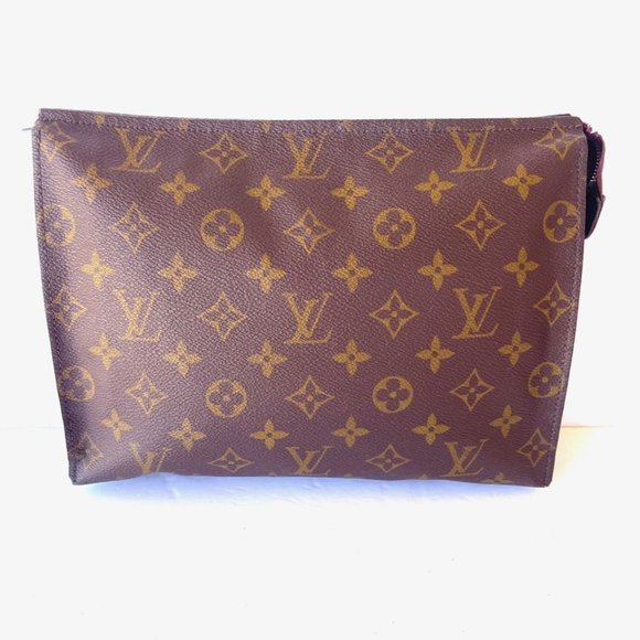 Louis Vuitton RARE Monogram Toiletry Pouch 26 Cosmetic Case NWT